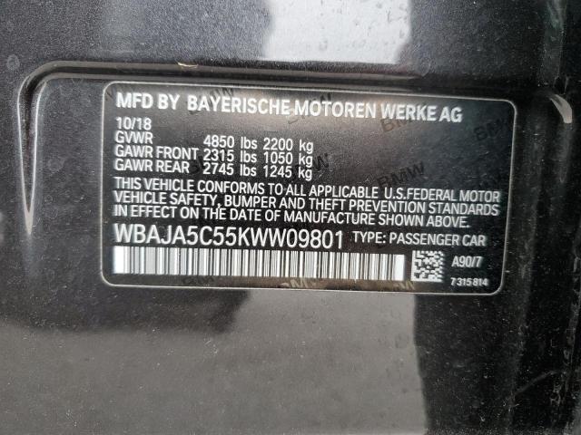 WBAJA5C55KWW09801 BMW 530 I