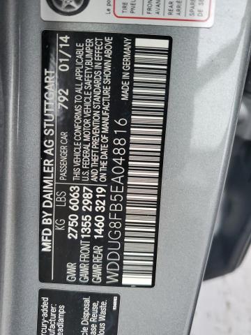 WDDUG8FB5EA048816 Mercedes-Benz S 550 4matic