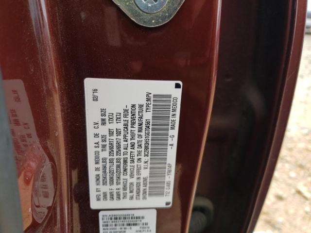 3CZRM3H51GG704561 Honda CR-V EX