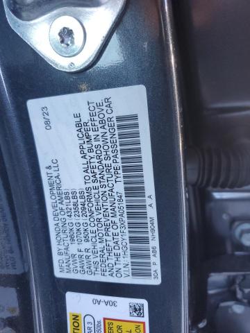 1HGCY1F3XPA051847 Honda ACCORD EX
