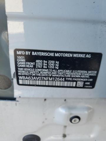 WBA63AV07NFM12644 BMW 430i Gran Coupe