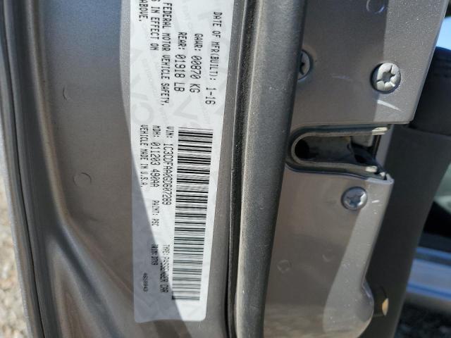 1C3CDFAA0GD607289 Dodge DART SE