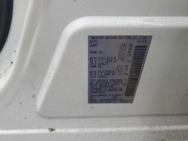 5N1AL0MN0EC527667 Infiniti QX60