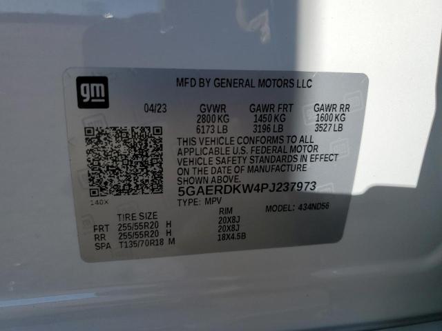 5GAERDKW4PJ237973 Buick Enclave Av