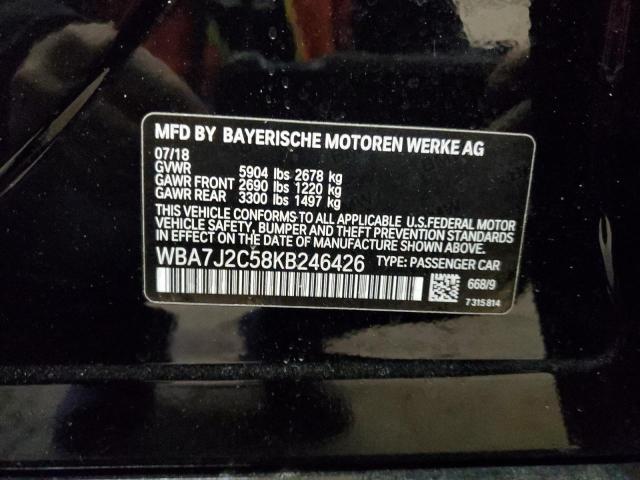 WBA7J2C58KB246426 BMW 740 Xe