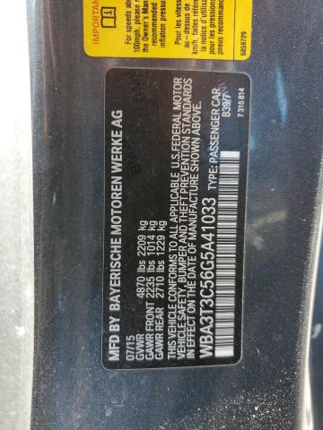 WBA3T3C56G5A41033 BMW 435 I