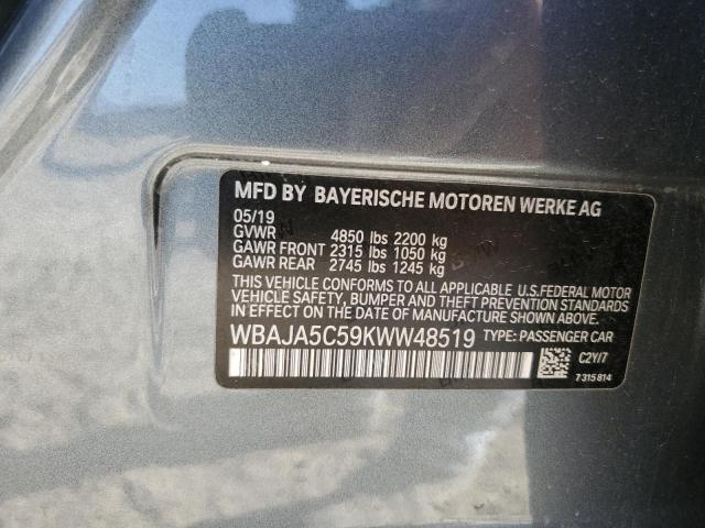 WBAJA5C59KWW48519 BMW 530 I