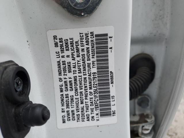 19XFC1F35LE217919 Honda CIVIC EX