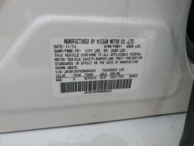 JN1BV7AP6EM684540 Infiniti Q50 BASE