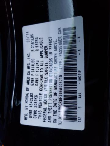 1HGCR6F36EA005715 Honda ACCORD HYBRID