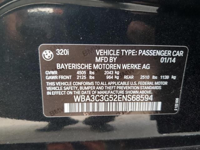WBA3C3G52ENS68594 BMW 320 I Xdrive