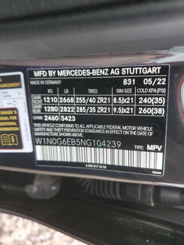 W1N0G6EB5NG104239 Mercedes-Benz Glc 43 4matic Amg