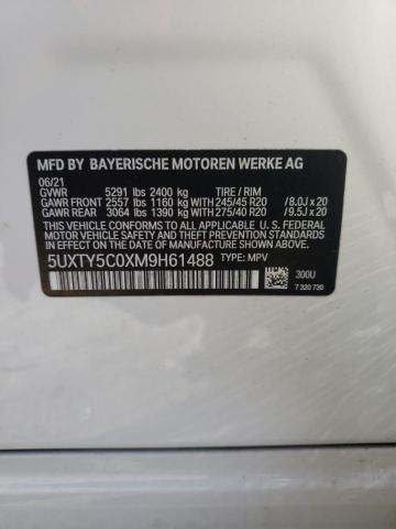 5UXTY5C0XM9H61488 BMW X3 Xdrive30i
