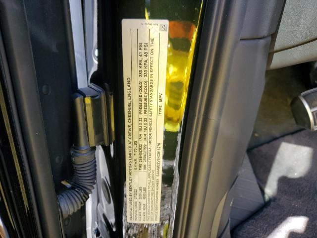 SJAAM2ZV6NC016276 Bentley Bentayga