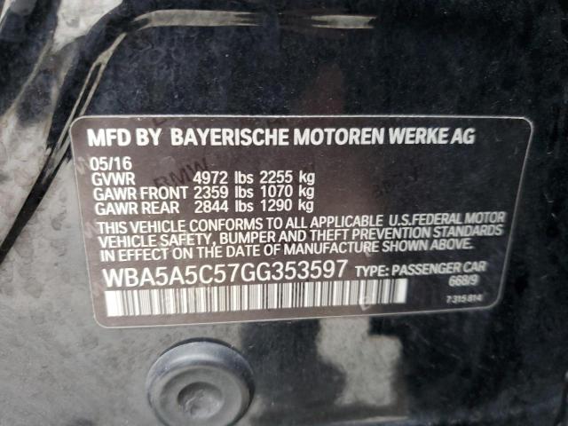 WBA5A5C57GG353597 BMW 528 I