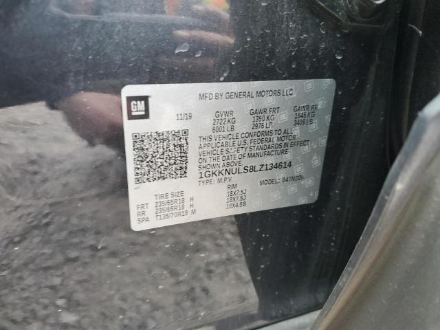 1GKKNULS8LZ134614 GMC ACADIA SLT