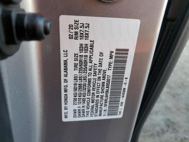 5FNRL6H56LB053017 Honda ODYSSEY EX