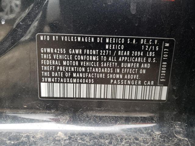 3VW4T7AUXGM040495 Volkswagen GTI S/SE