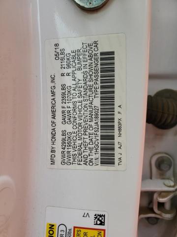 1HGCV1F52JA189027 Honda ACCORD EXL