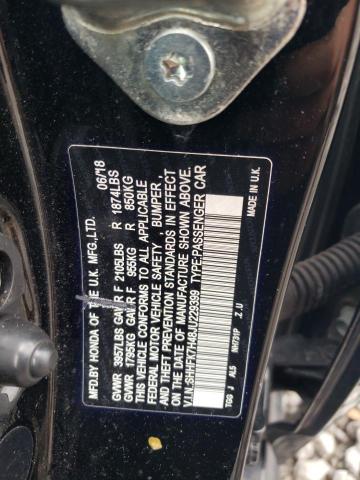SHHFK7H48JU229399 Honda Civic Sport
