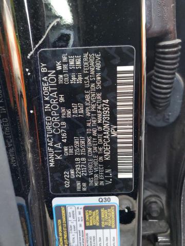 KNDEPCAA0N7319374 KIA Seltos Lx