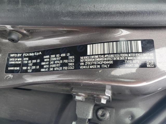 ZFBCFYBT4GP494496 Fiat 500x Easy