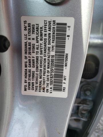 19XFB2F55FE059516 Honda Civic Lx
