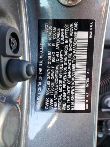 SHHFK7H40MU229868 Honda Civic Sport