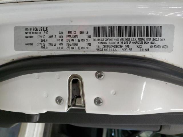 1C6RR7LG7HS827984 RAM 1500 Slt