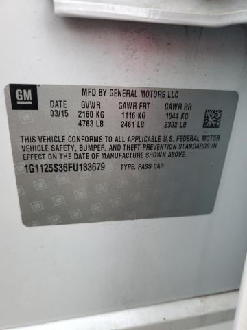 1G1125S36FU133679 Chevrolet IMPALA LT
