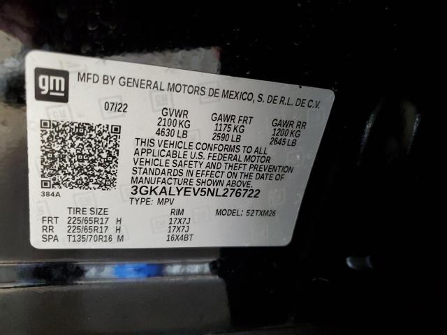 3GKALYEV5NL276722 GMC Terrain At4