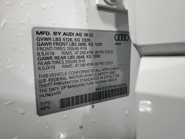 WA1EECF31N1145246 Audi Q3 Premium Plus S Line 45
