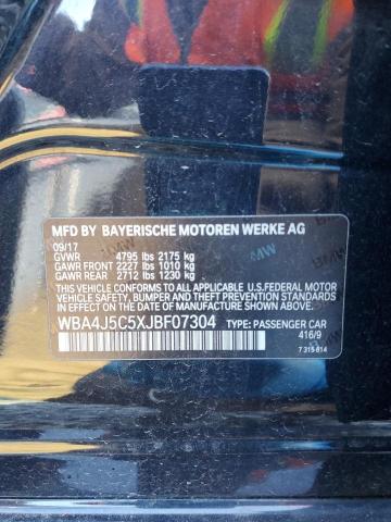 WBA4J5C5XJBF07304 BMW 440i Gran Coupe