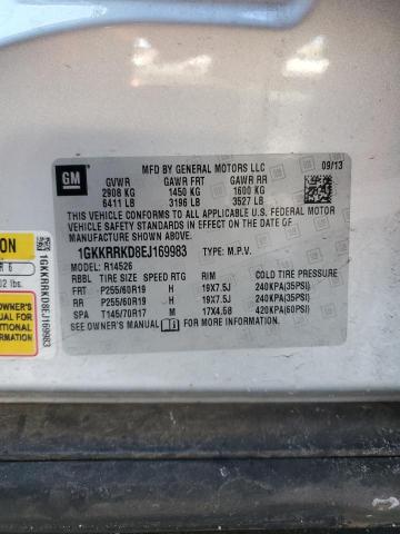 1GKKRRKD8EJ169983 GMC Acadia Slt-1