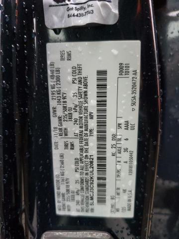 5LMCJ3C92KUL20821 Lincoln Mkc Reserve
