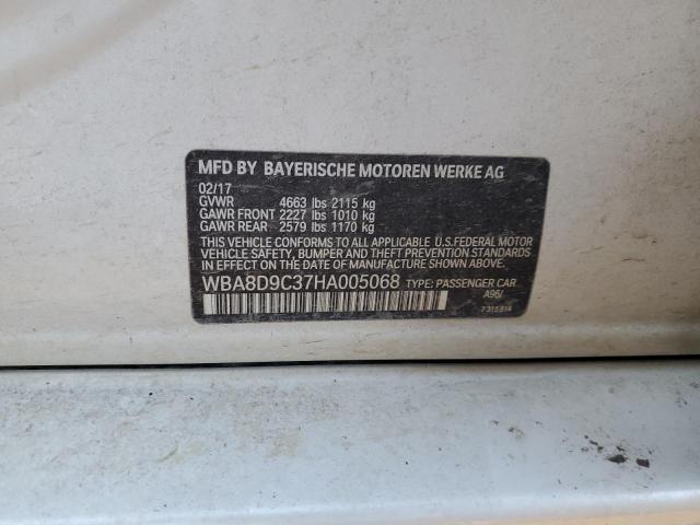 WBA8D9C37HA005068 BMW 330 XI