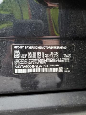5UXTA6C04N9L97593 BMW X5 Xdrive45e