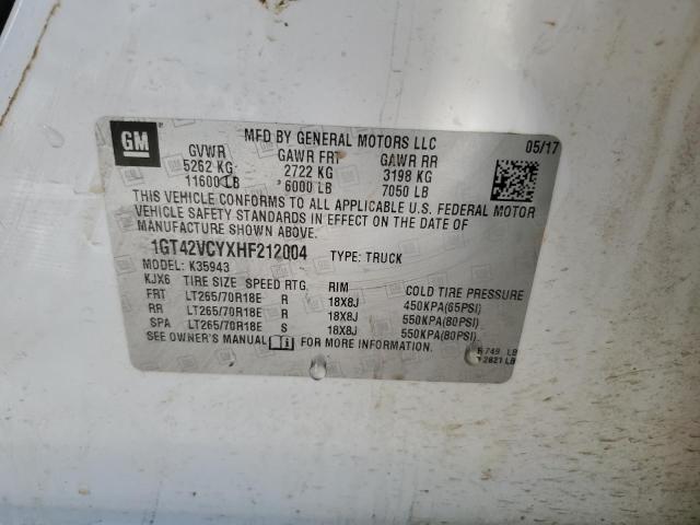 1GT42VCYXHF212004 GMC Sierra K3500