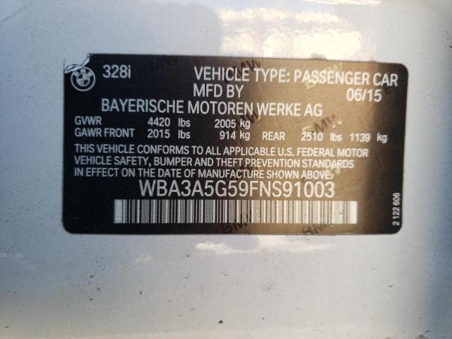 WBA3A5G59FNS91003 BMW 328 I