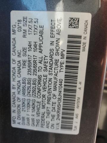 2HKRW5H38JH410440 Honda CR-V LX