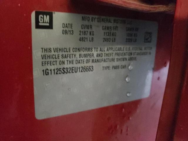 1G1125S32EU126663 Chevrolet IMPALA LT