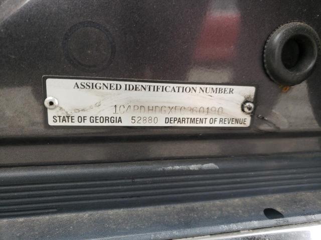 1C4RDHDGXEC360190 Dodge DURANGO LIMITED
