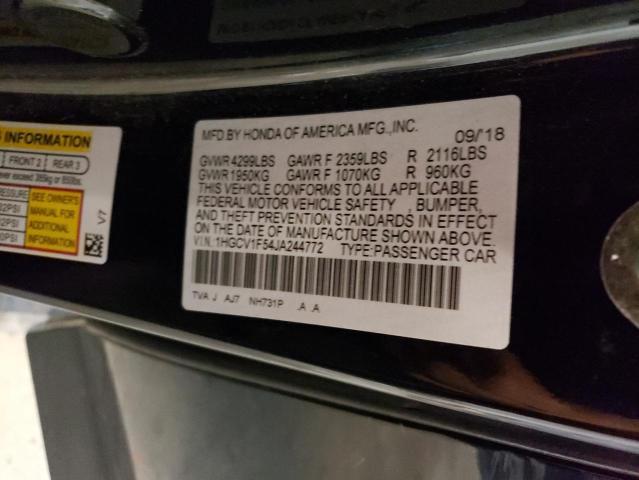 1HGCV1F54JA244772 Honda ACCORD EXL