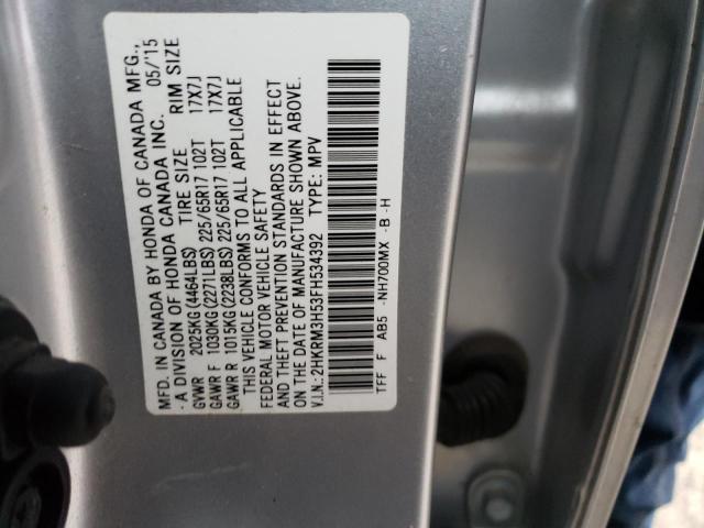 2HKRM3H53FH534392 Honda CR-V EX