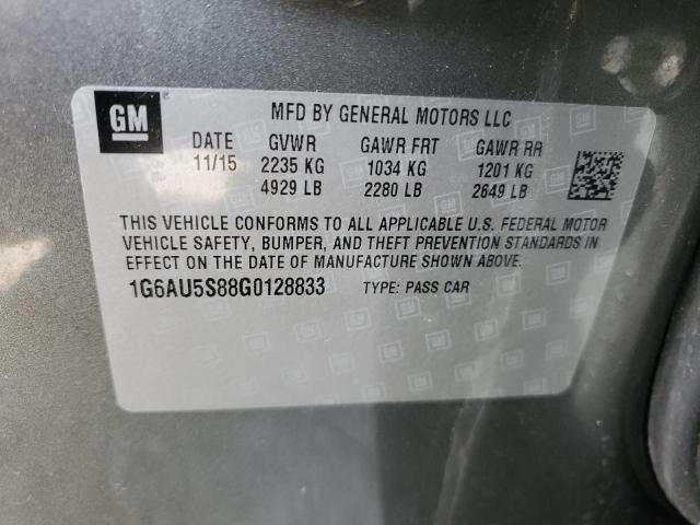 1G6AU5S88G0128833 Cadillac Cts Vsport