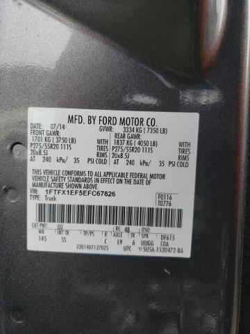 1FTFX1EF5EFC67826 Ford F150 Super Cab