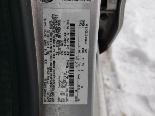 3FADP4BJ0EM186353 Ford FIESTA SE