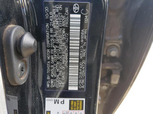 JTND4MBE0M3116272 Toyota COROLLA SE