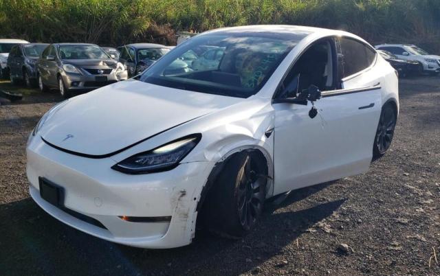 Продажа на аукционе авто 2021 Tesla Model Y, vin: 5YJYGDEF7MF076213, номер лота: 37024624