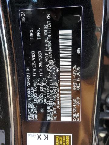 JTJAAAAB4PA005937 Lexus Rz 450e